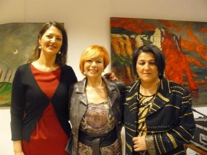 Con las premiadas, Carmen y Lola